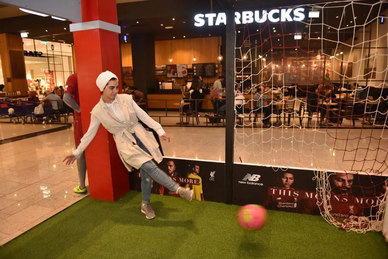 New Balance activation ft. Farah Emara