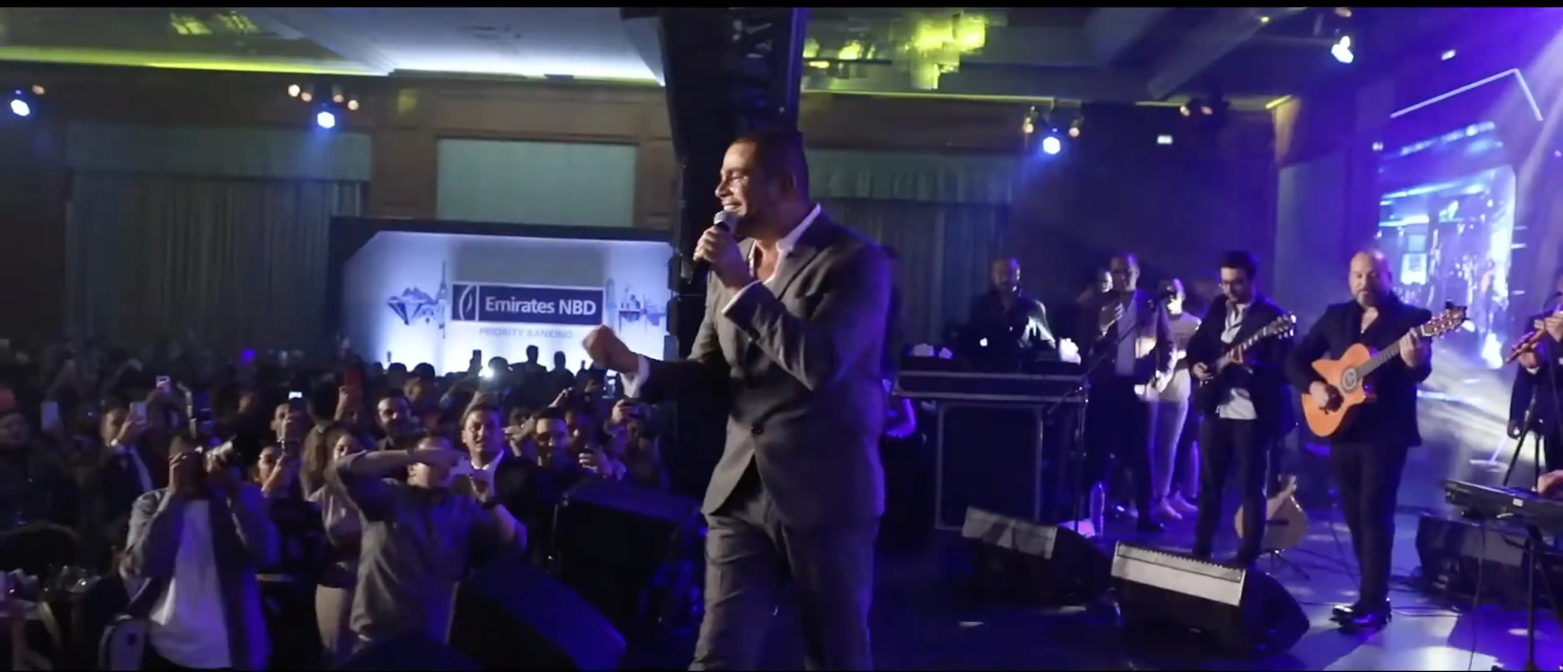 Emirates NBD Switch Card launch ft. Amr Diab