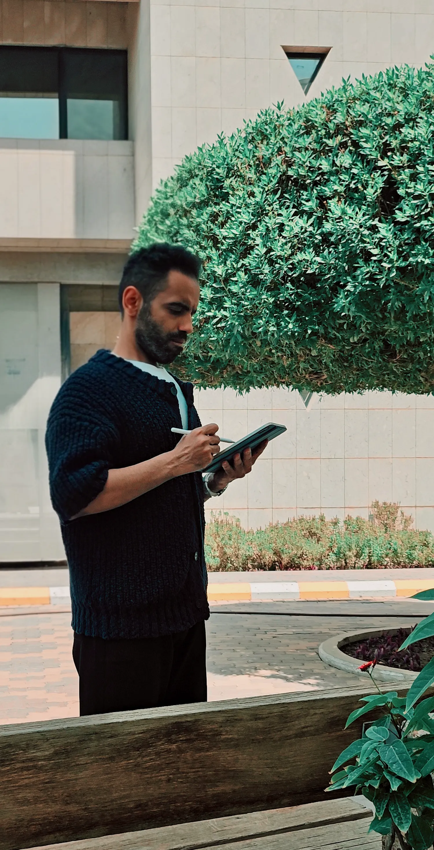 Abdelrheem working on strategy